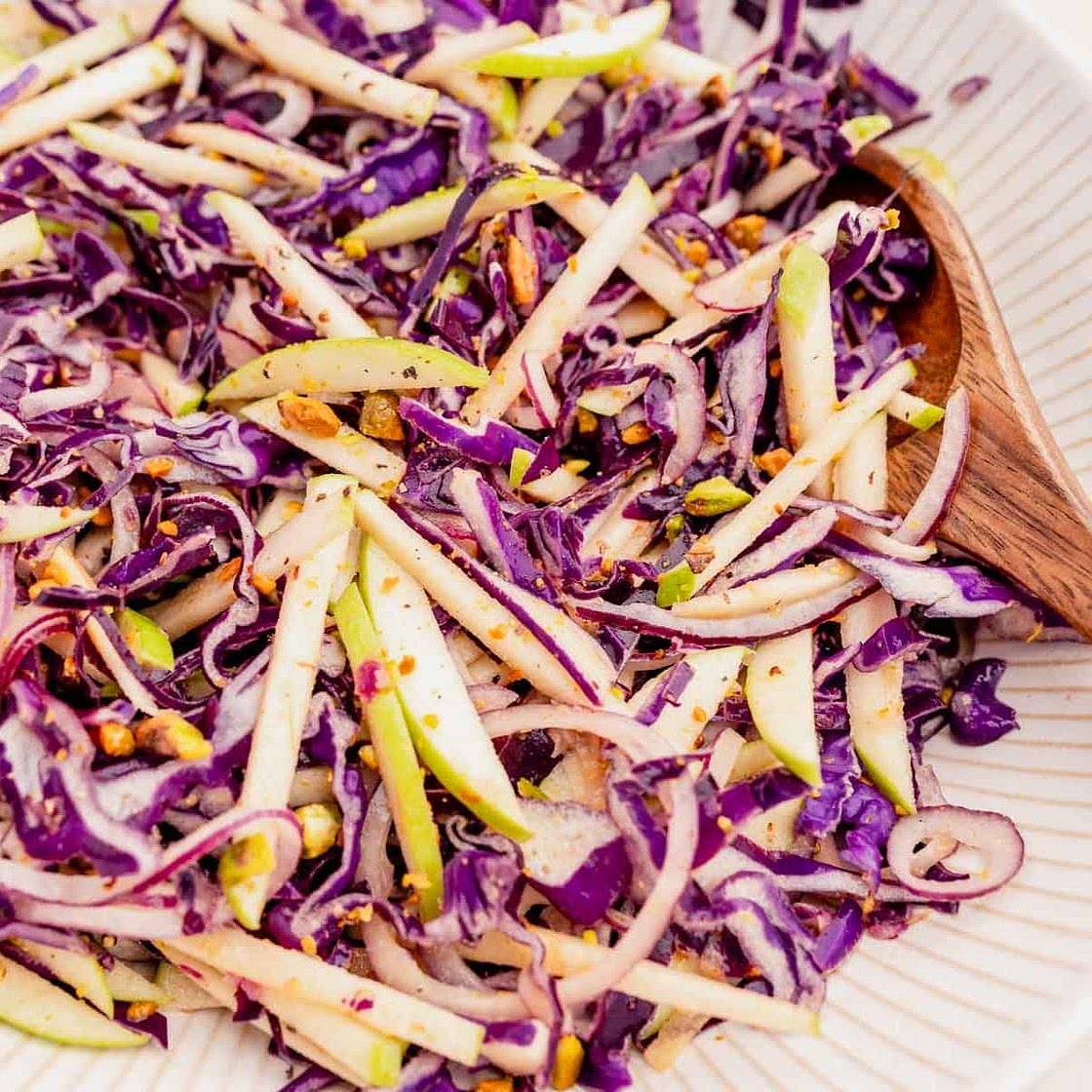 Cabbage Apple Slaw