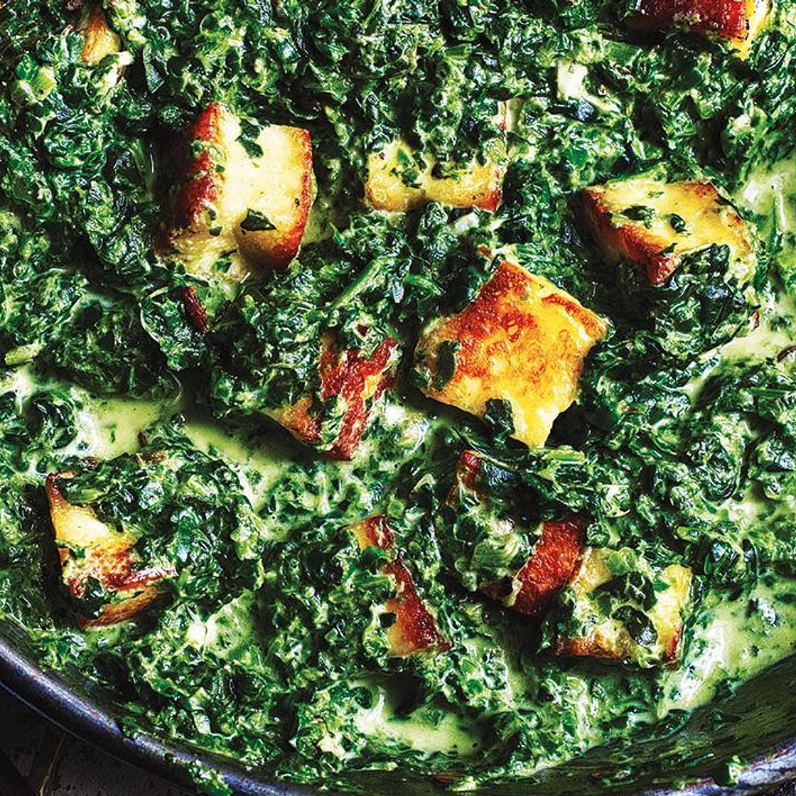 Saag paneer