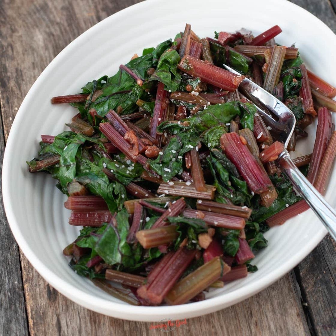 Sauteed Beet Greens