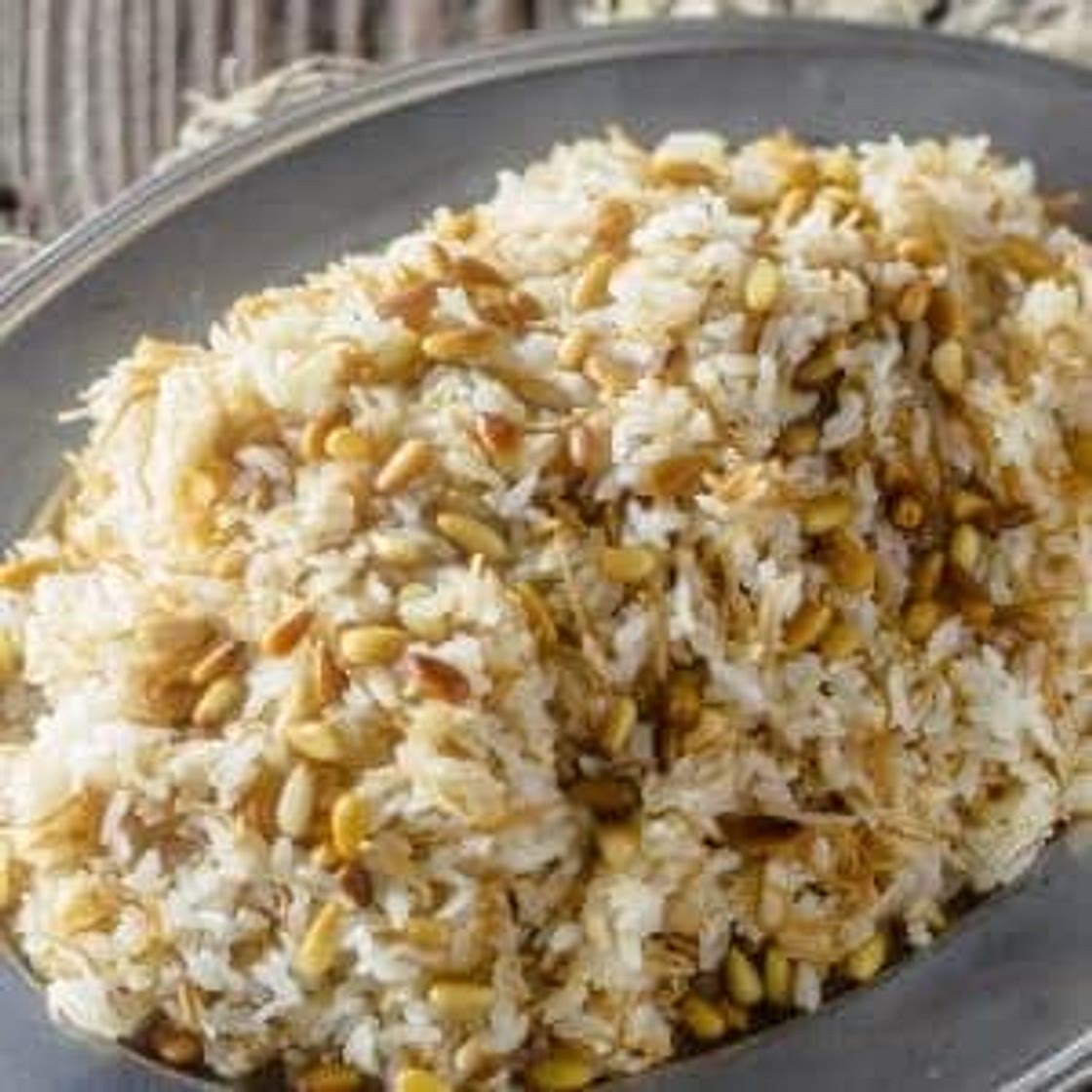 Lebanese Rice with Vermicelli