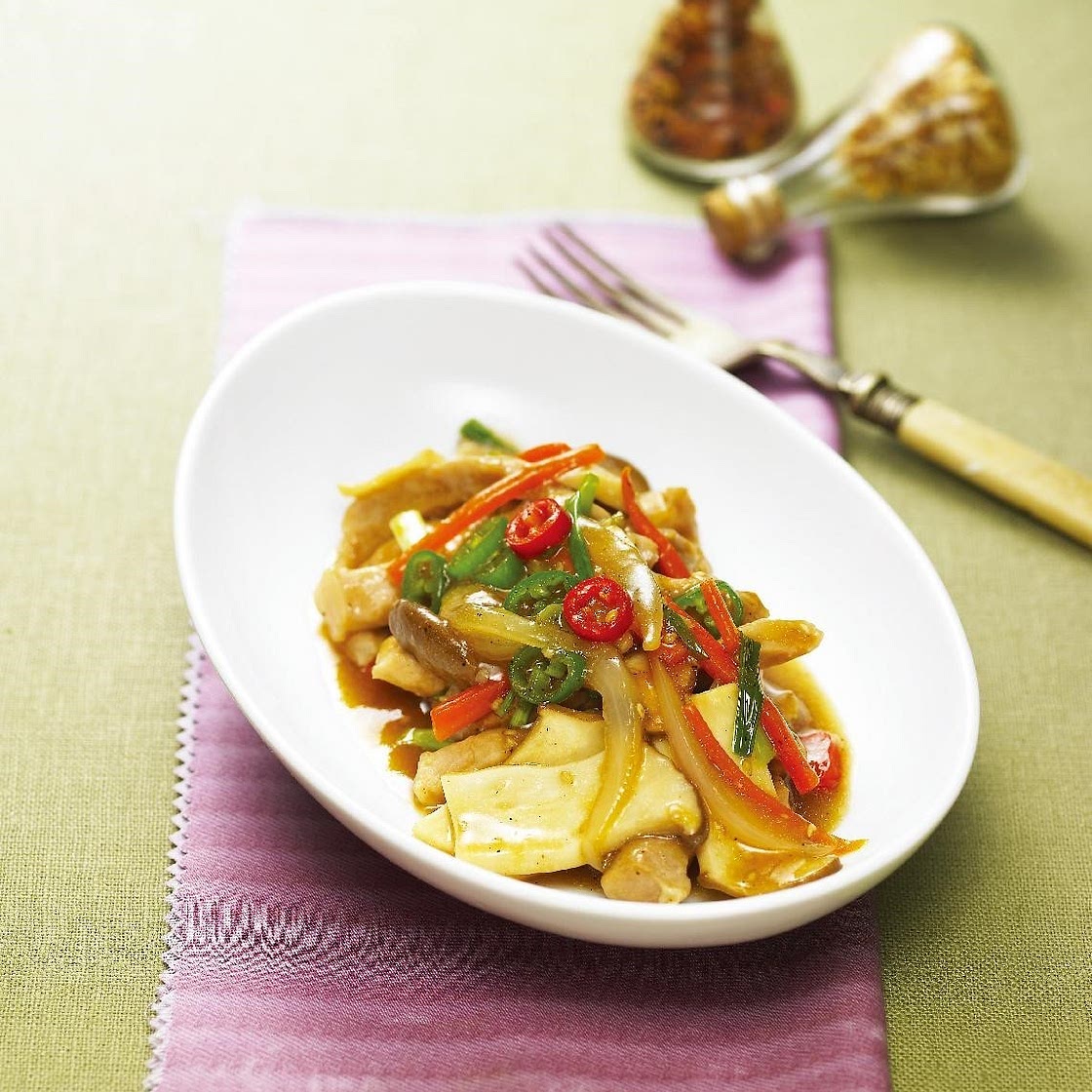 중화풍등심새송이버섯볶음 만드는 법