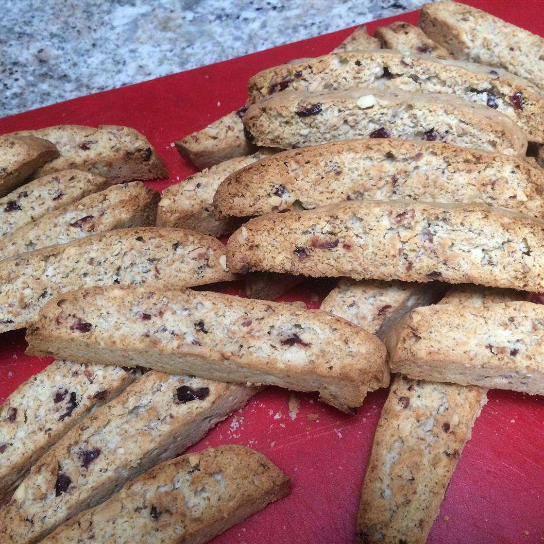 Easy Walnut Raisin Biscotti