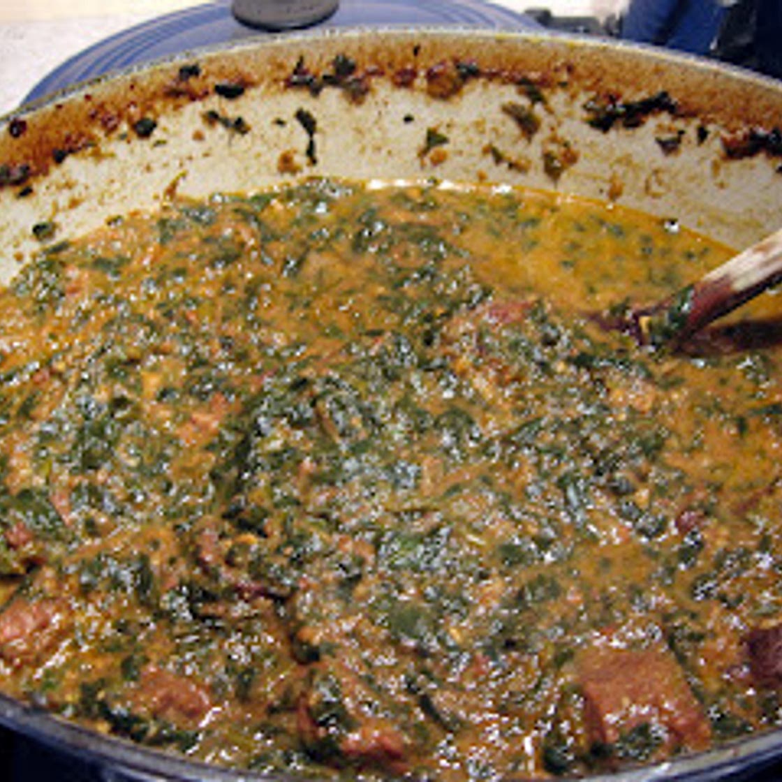 Saag Gosht (Beef in Fragrant Spinach Sauce)