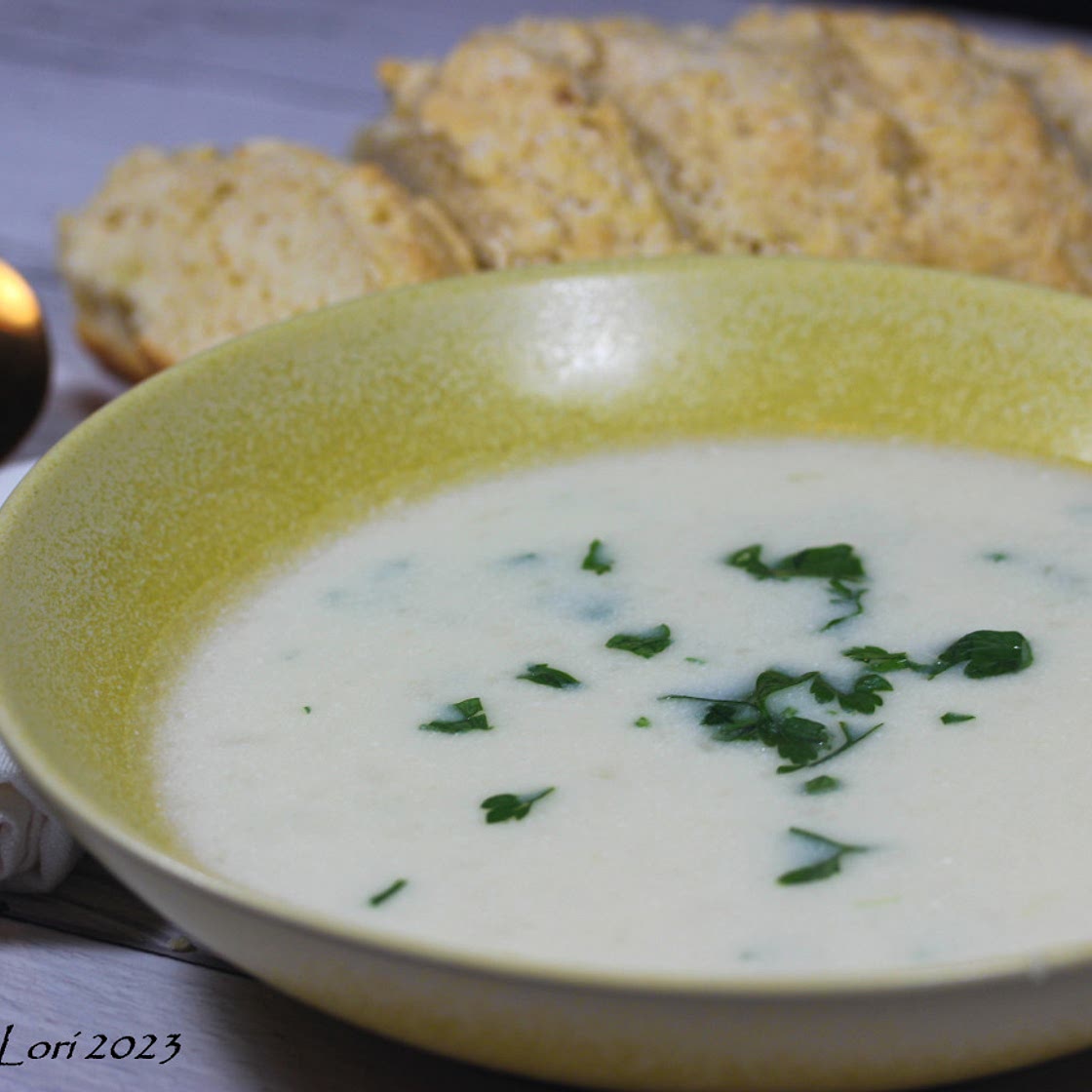 Moldovan Cream of Potato Soup