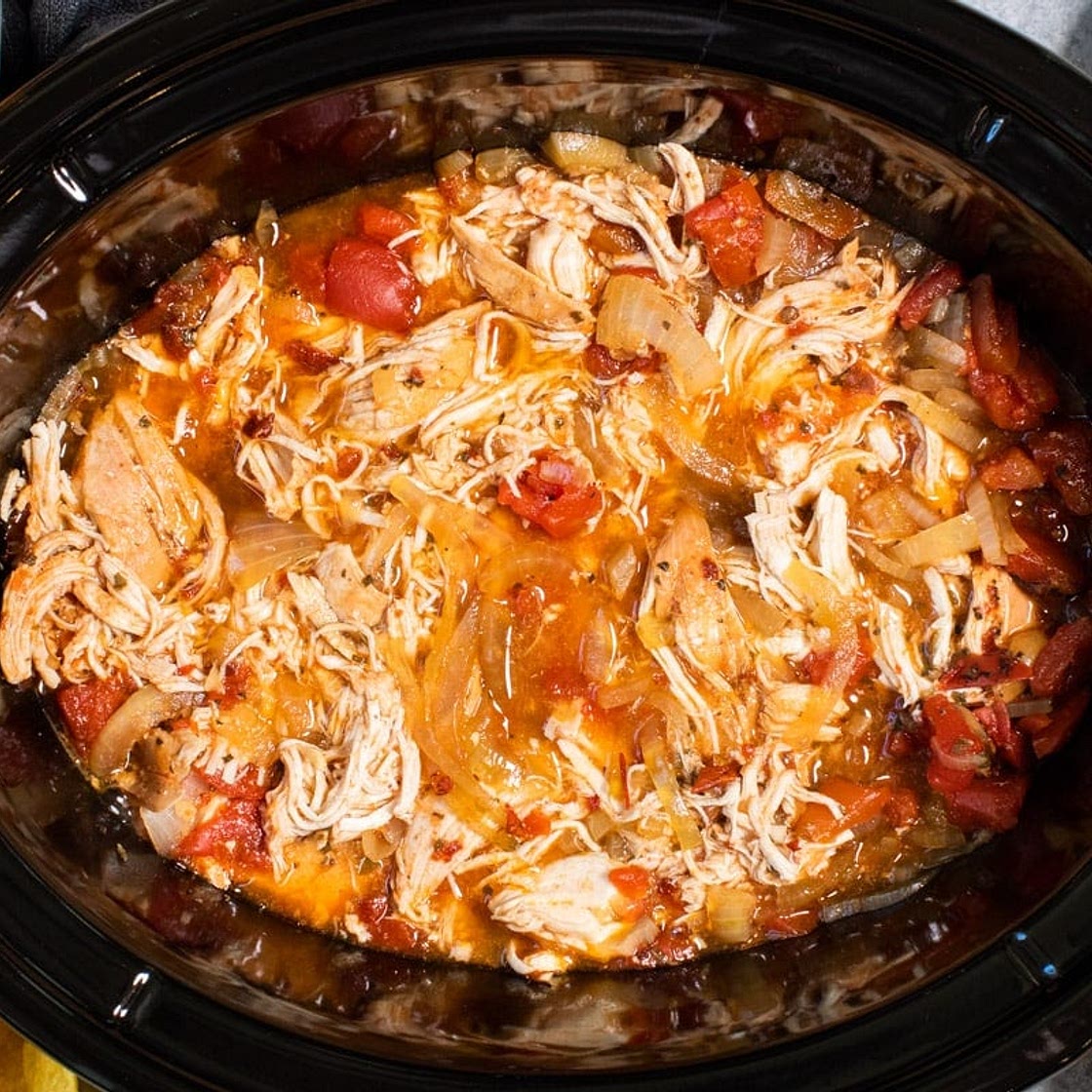 Slow Cooker Chicken Tinga Recipe