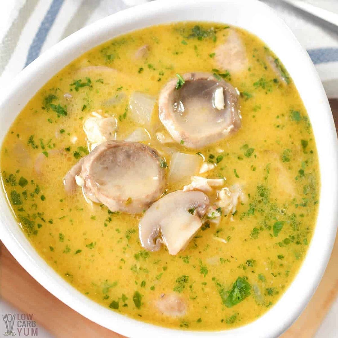 Keto Thai Coconut Soup