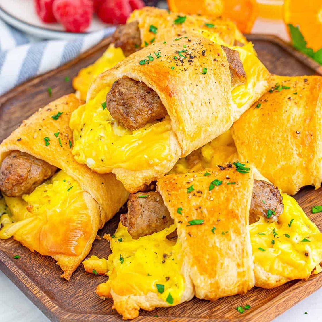 Breakfast Crescent Rolls