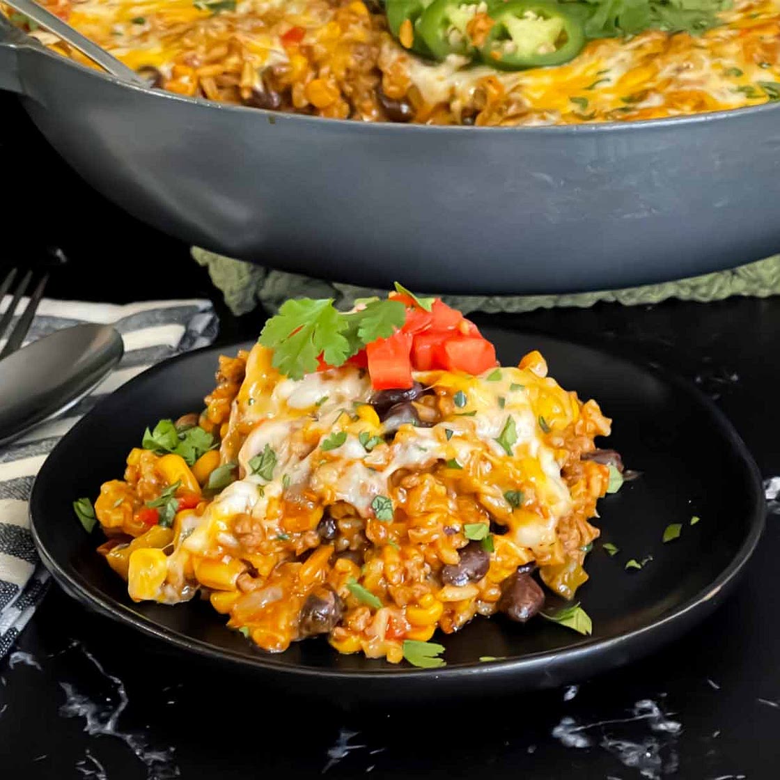 Mexican Ground Beef And Rice Casserole Recipe