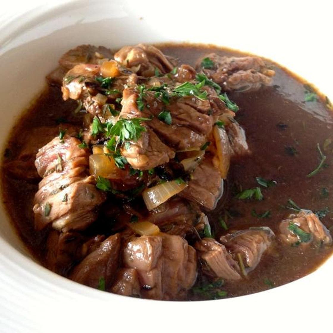 Receita de Lombo de porco ao vinho tinto