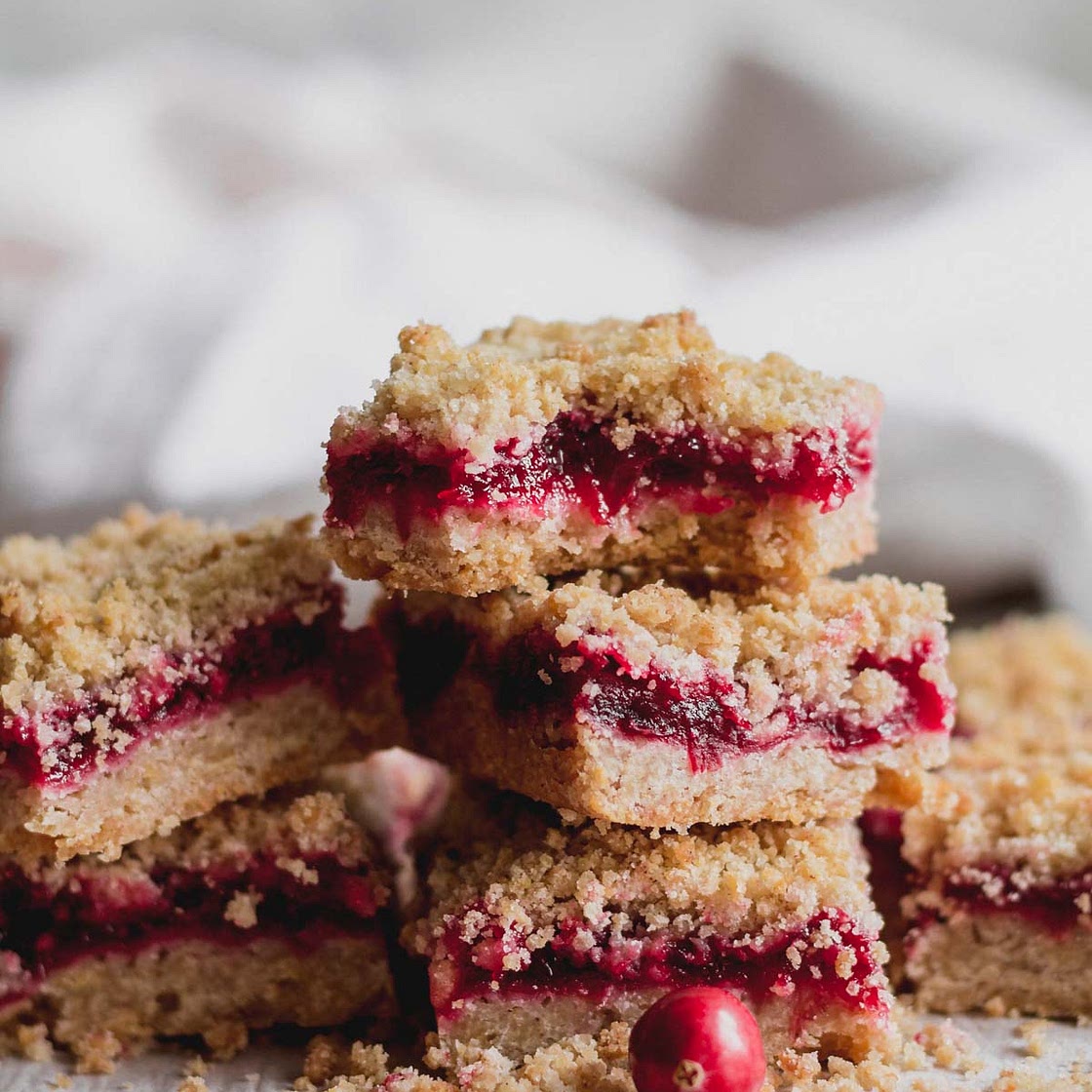 Cranberry Crumb Bars