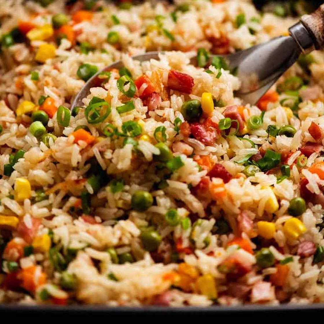 Emergency "Dump 'n Bake" Fried Rice