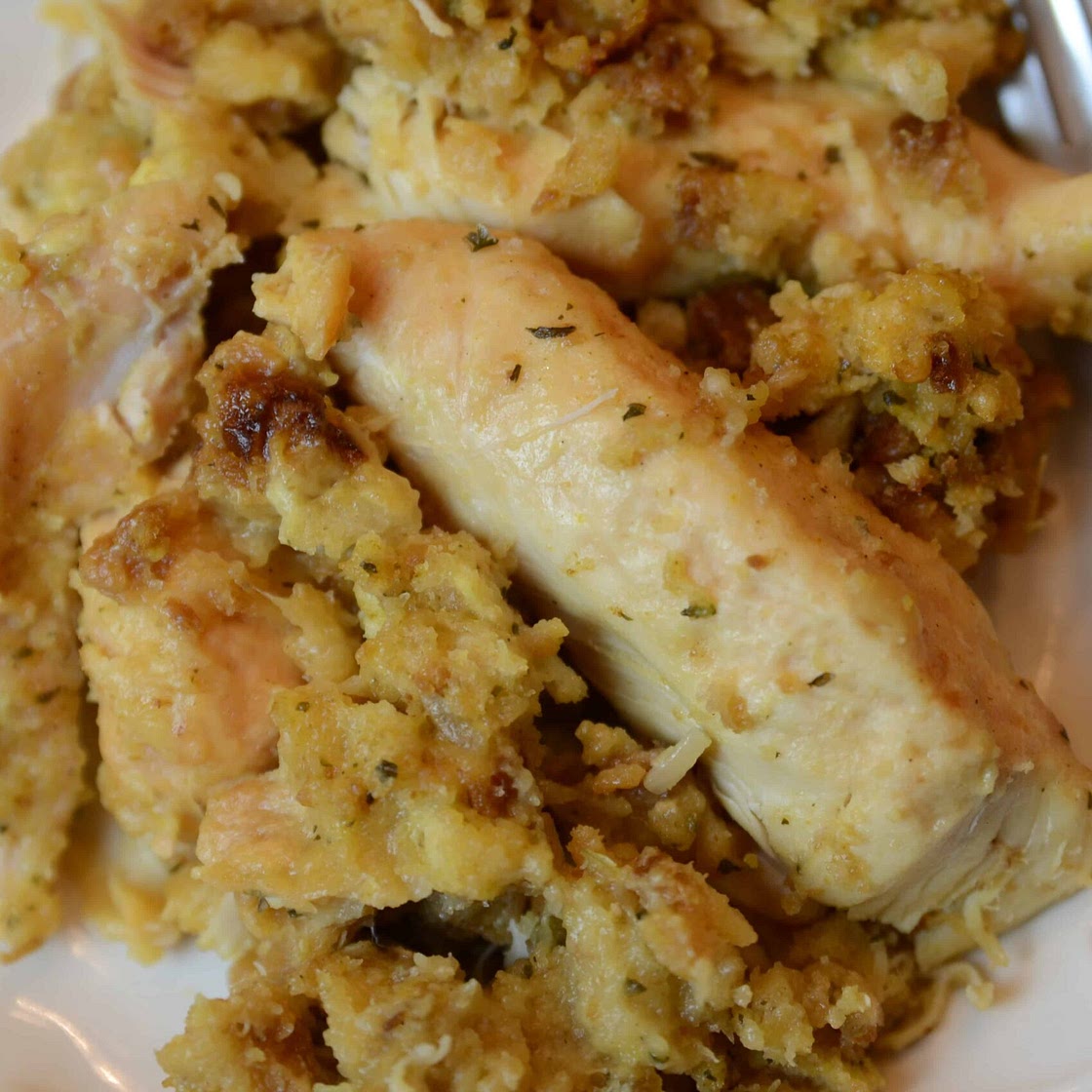 Crockpot Chicken and Stuffing