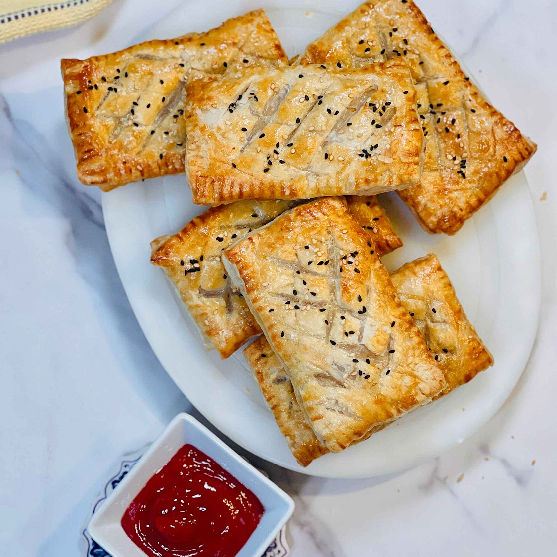 Pakistani Chicken Patties Bakery Style