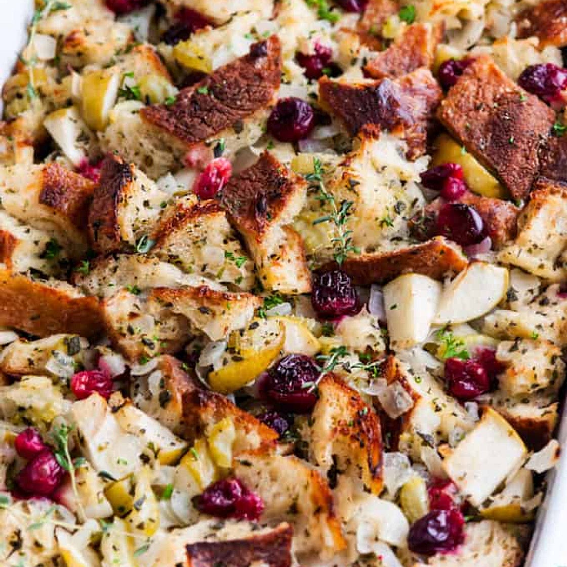 Cranberry Apple Sage Stuffing