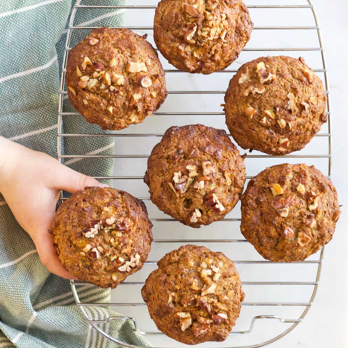 Carrot and Apple Muffins