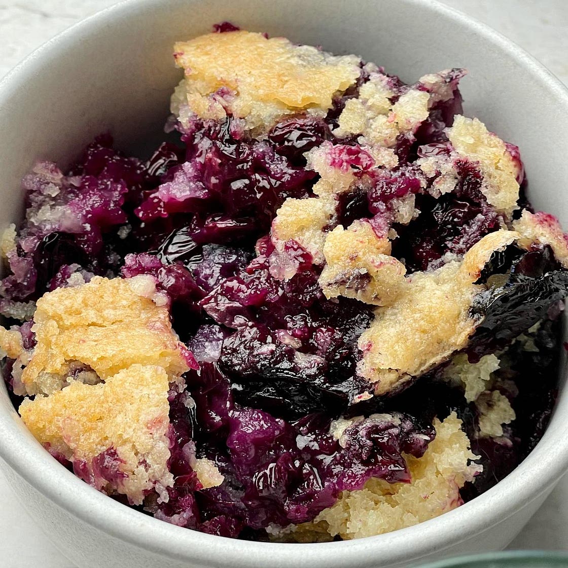 Vegan Blueberry Cobbler
