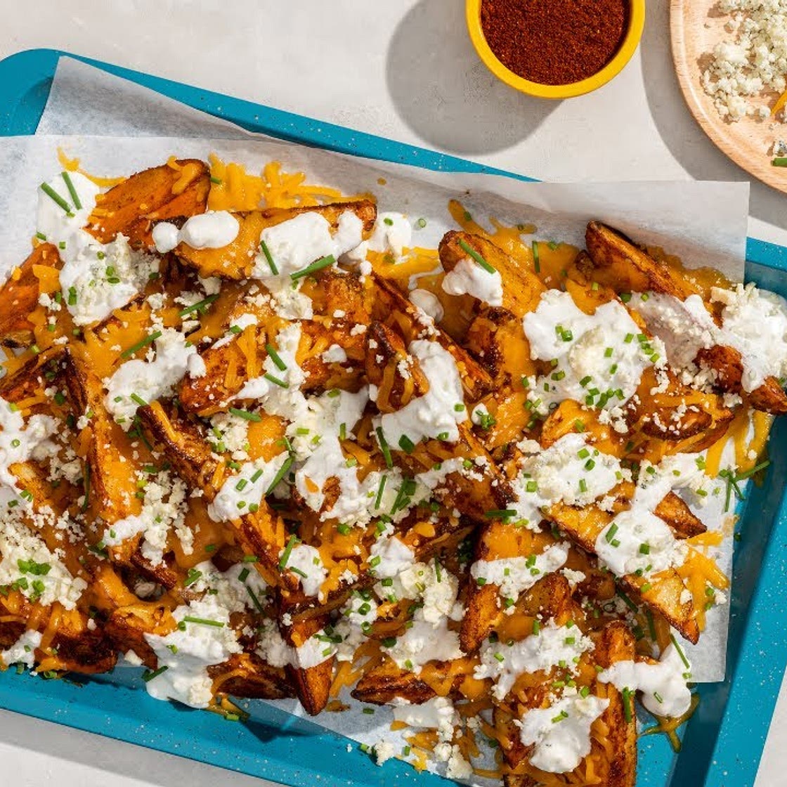 Buffalo Potato Wedges