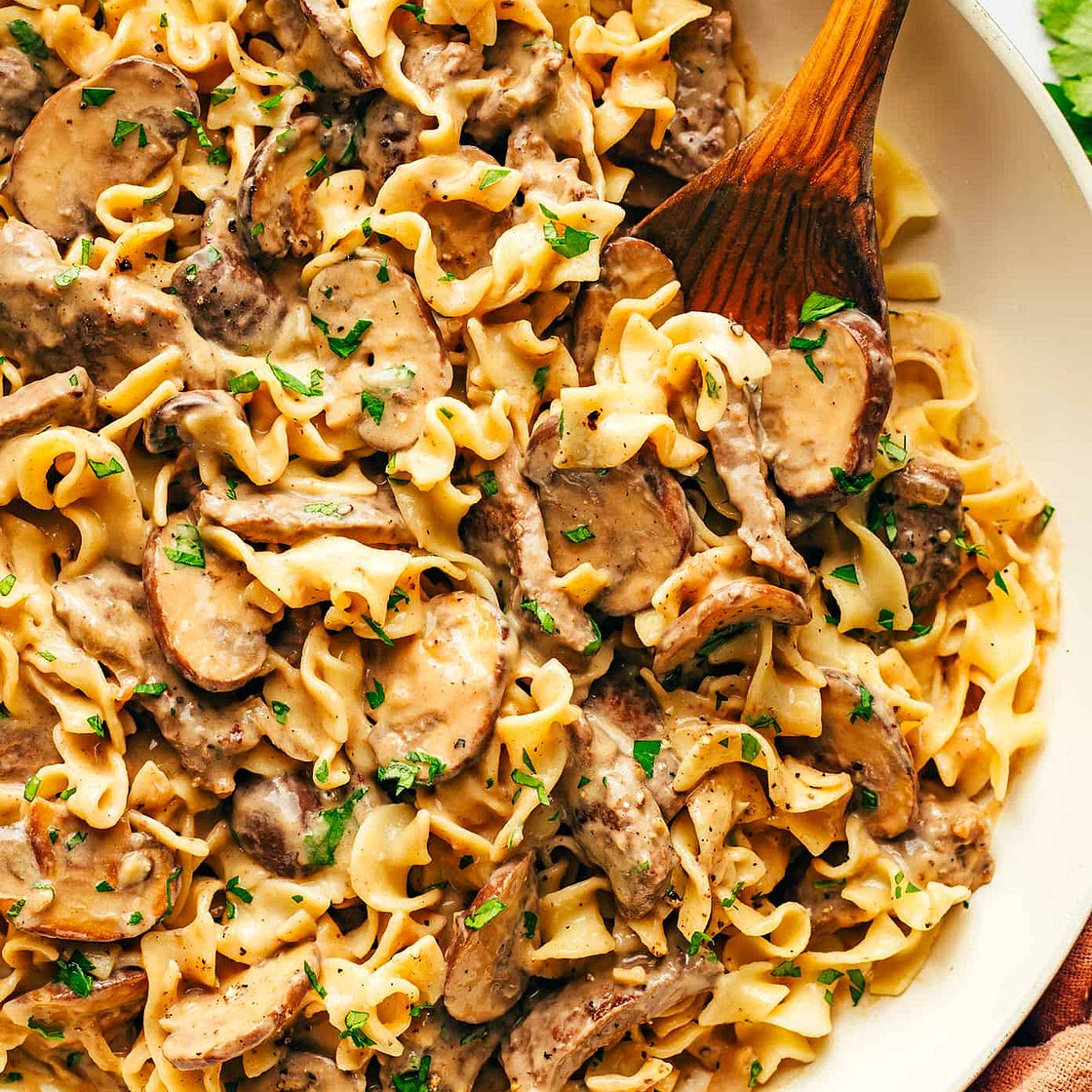 30-Minute Beef Stroganoff