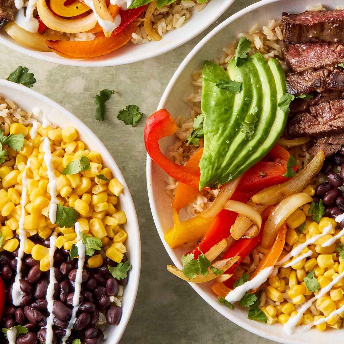 Steak Fajita Power Bowls