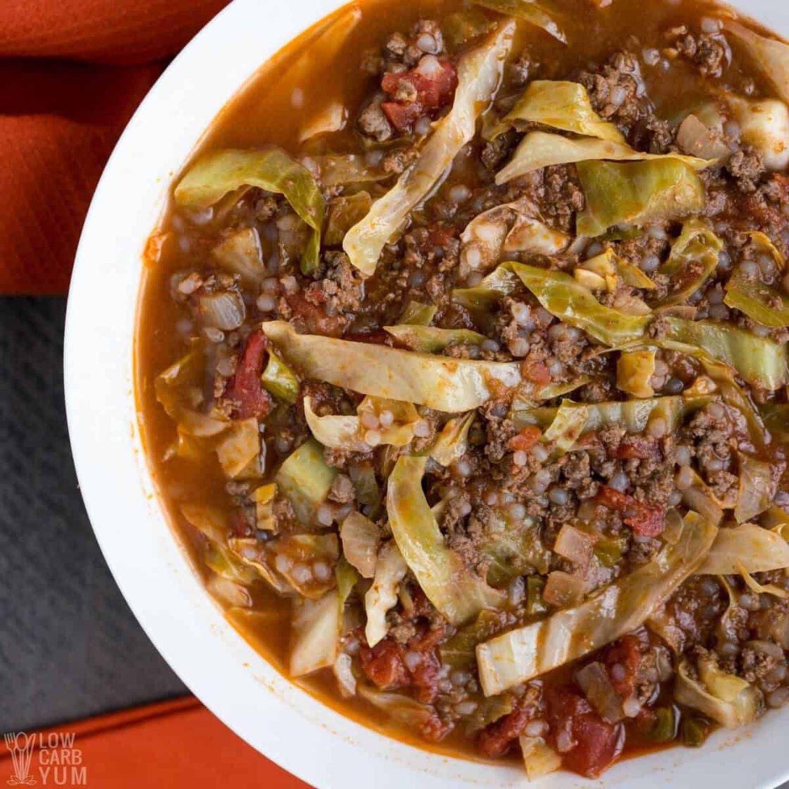 Easy Unstuffed Cabbage Soup Recipe