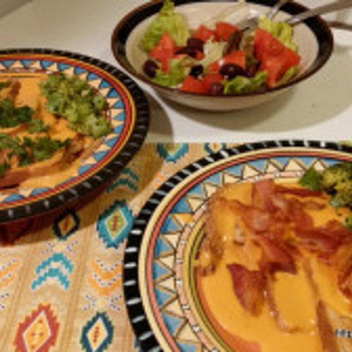 Tomato Welsh Rarebit