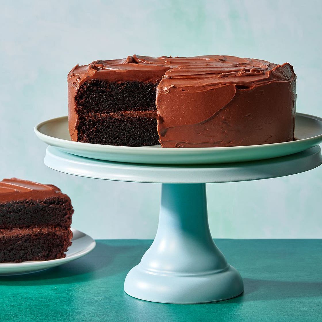 Double Chocolate Layer Cake
