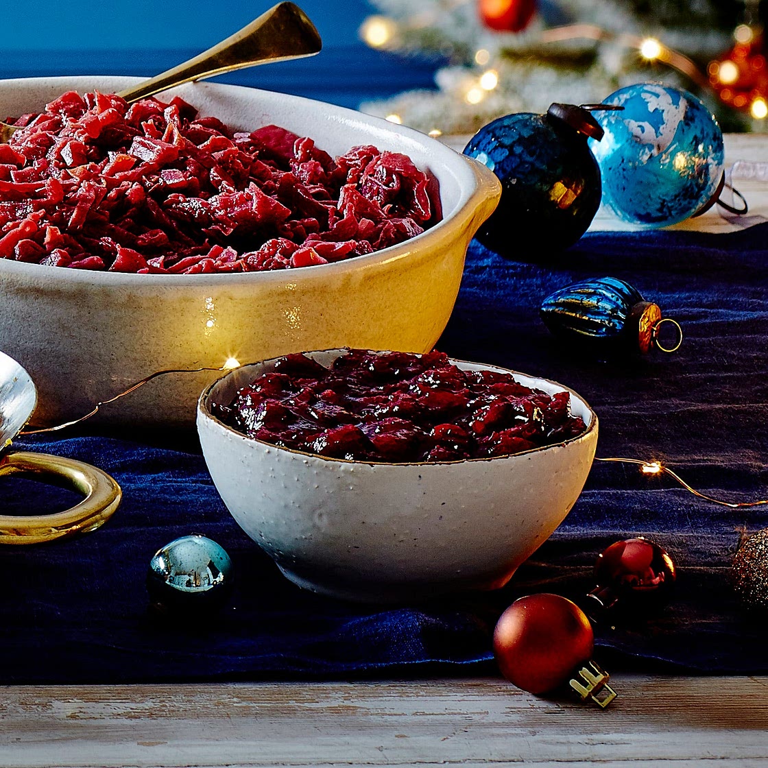 Mulled cranberry sauce