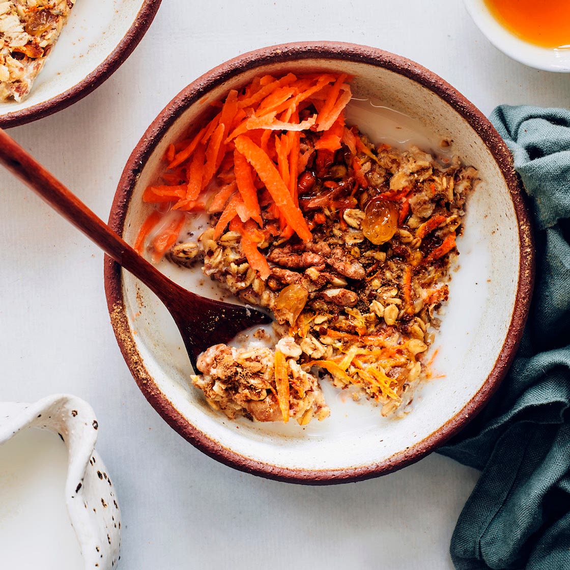 Carrot Cake Baked Oatmeal