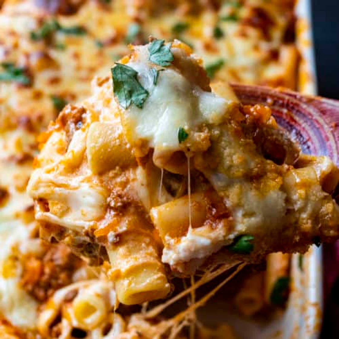Easy Baked Ziti with Ricotta