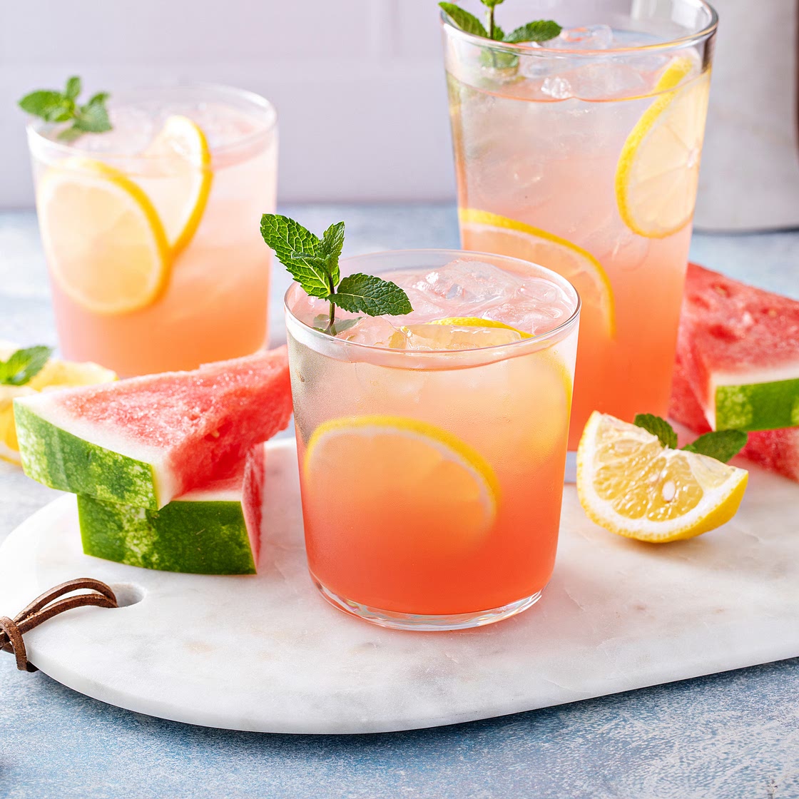 Watermelon Mint Lemonade