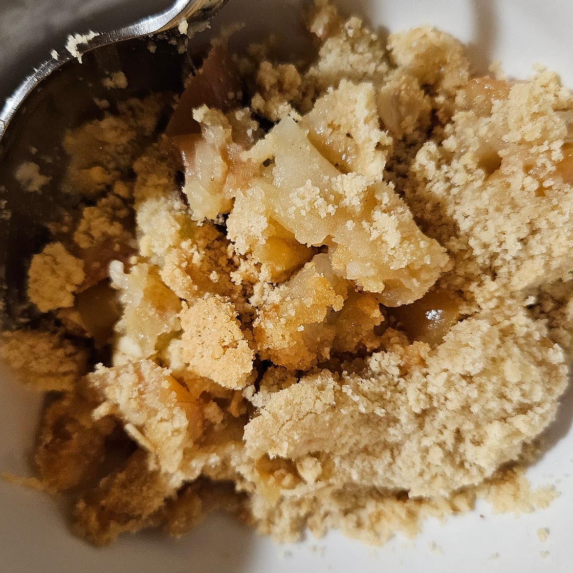 Apple crumble
