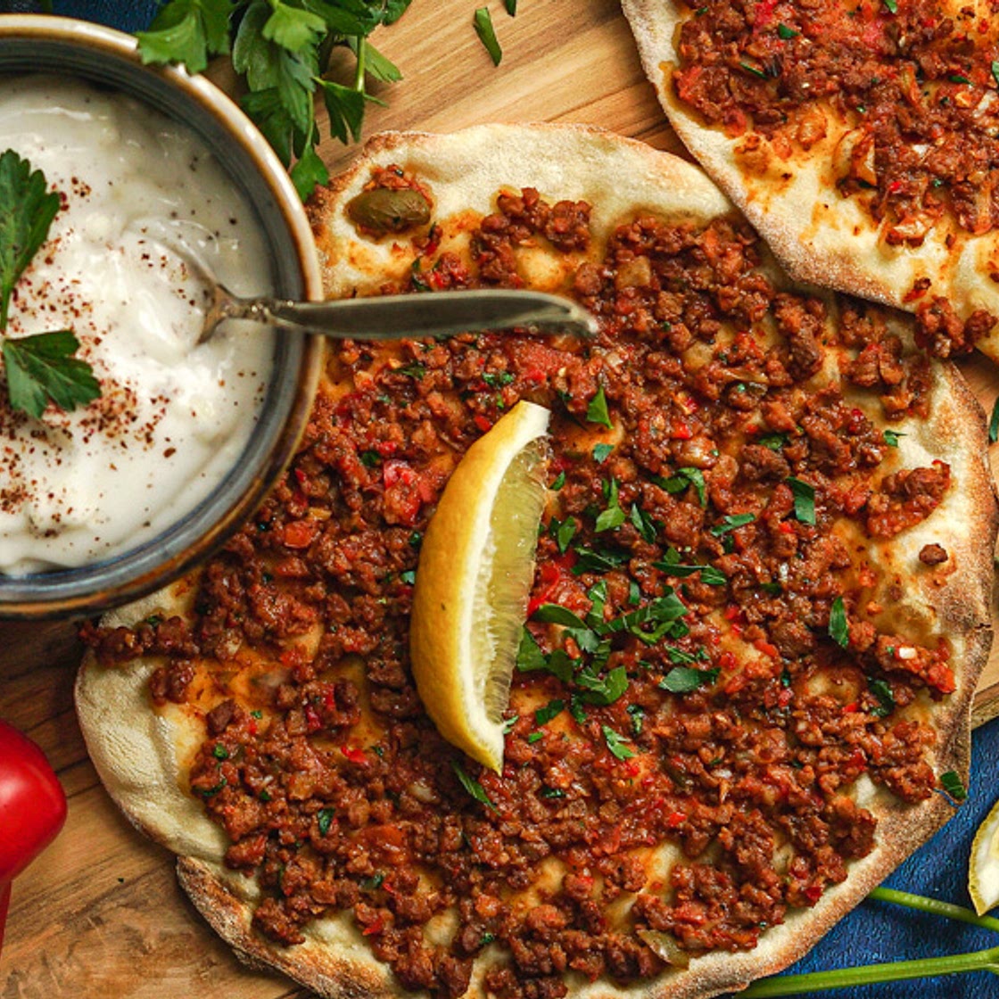 Vegan Lahmacun