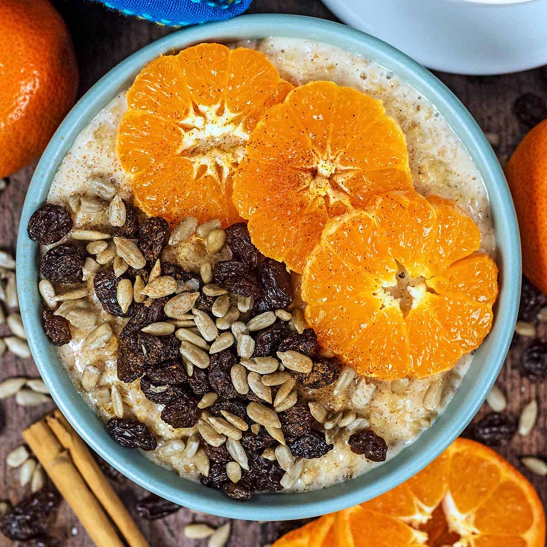 Spiced Orange Porridge