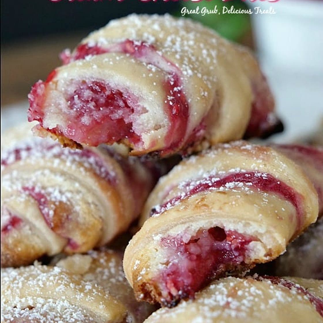 Raspberry Cream Cheese Bites