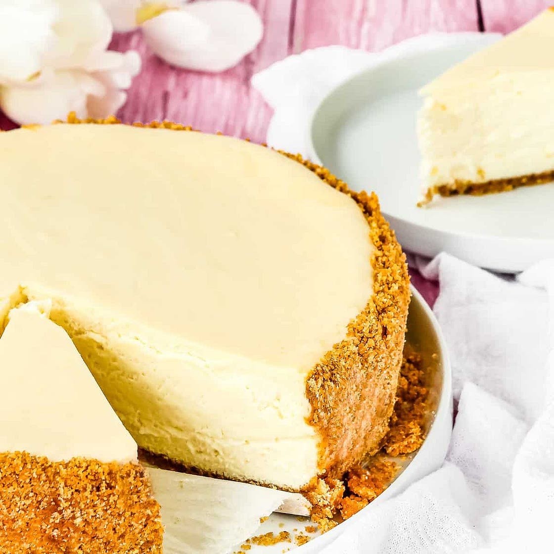 Best Eggless Cheesecake