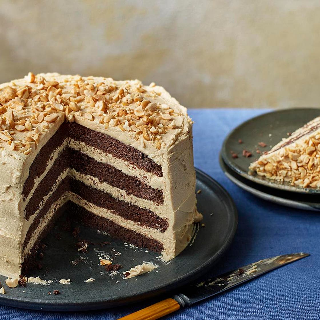 Chocolate peanut butter cake