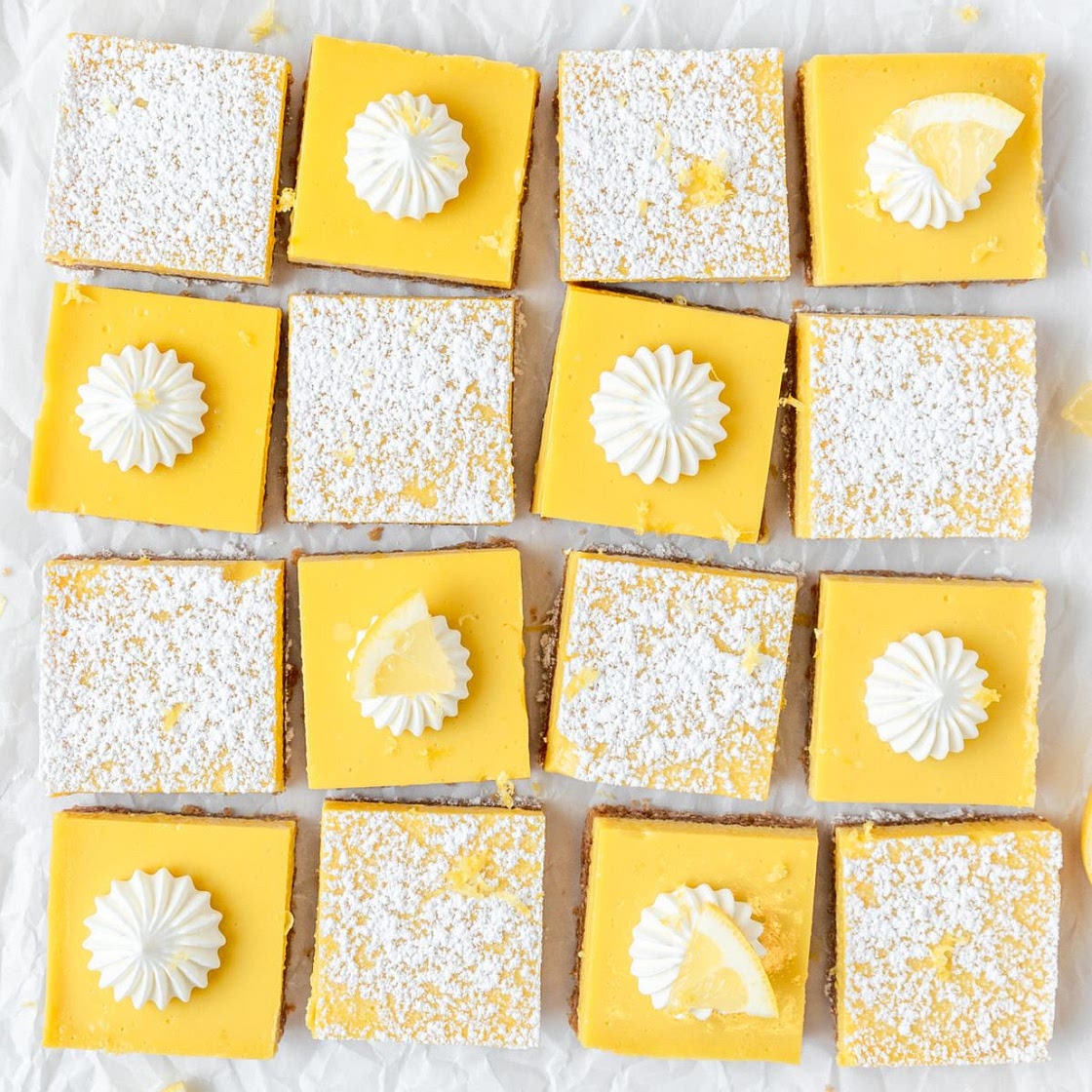 Lemon Bars with Graham Cracker Crust