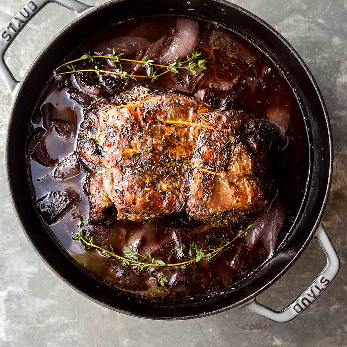 Wine-Braised Pork Shoulder