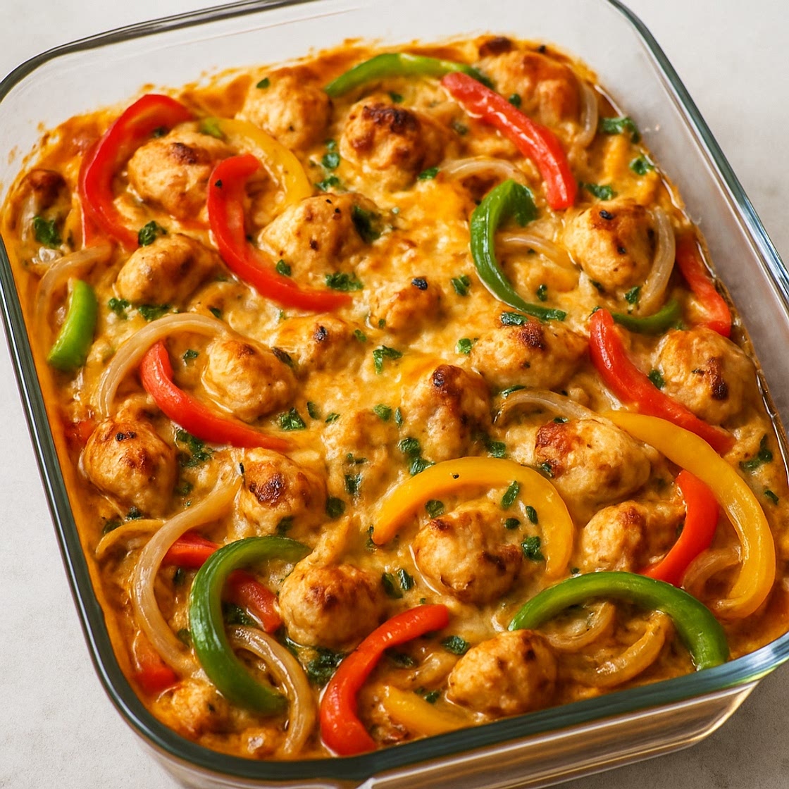 Fajita Chicken Casserole