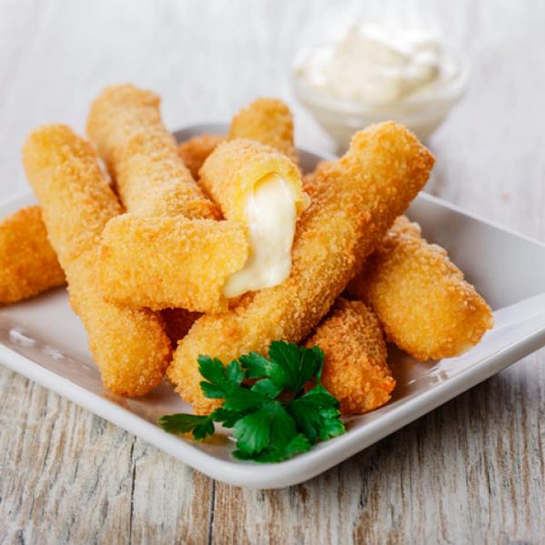 Receita de Palito de queijo frito