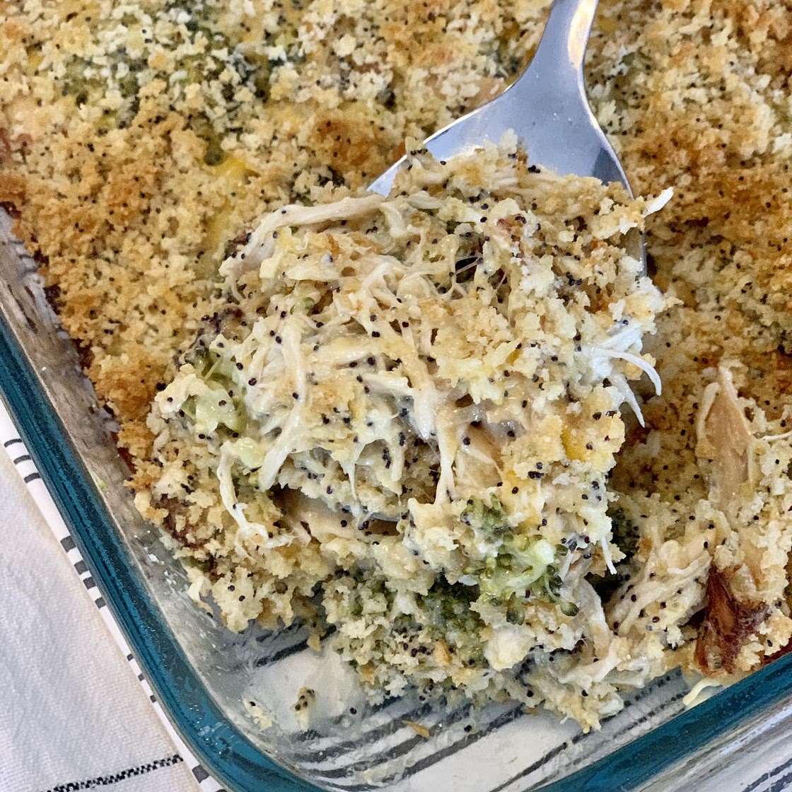 Creamy Poppyseed Chicken Casserole