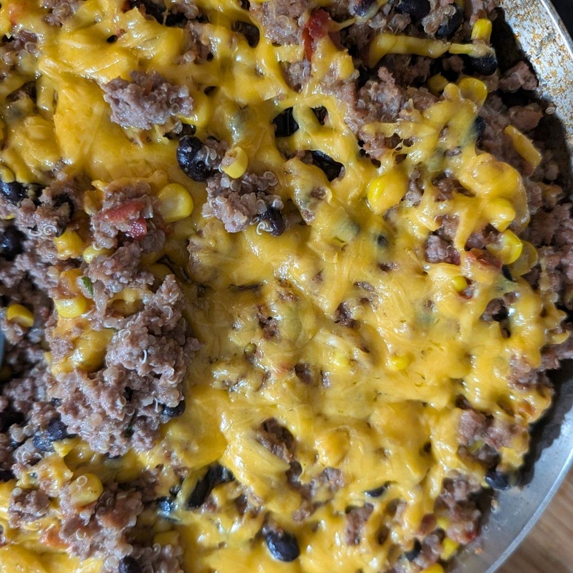 Turkey Quinoa Taco Bake