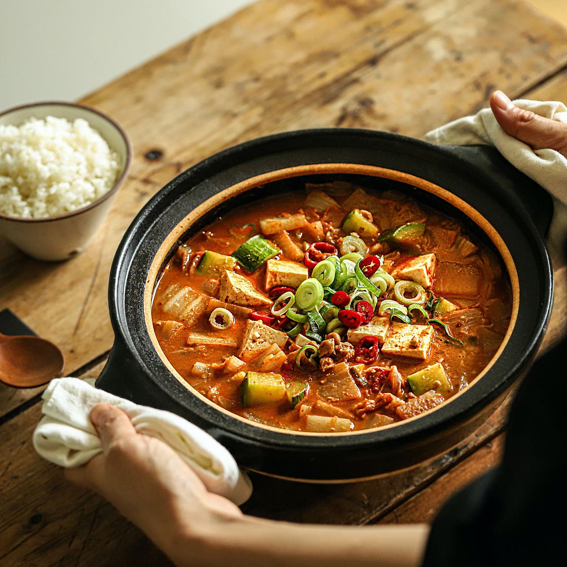 청국장찌개