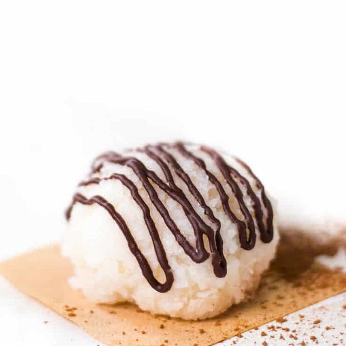 3 Ingredient No Bake Sugar-free Coconut Cookies (Dairy, Egg, and Grain-Free)