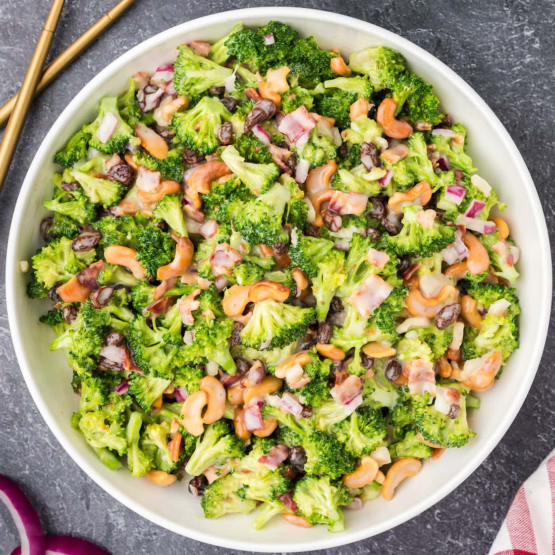 Broccoli Cashew Salad