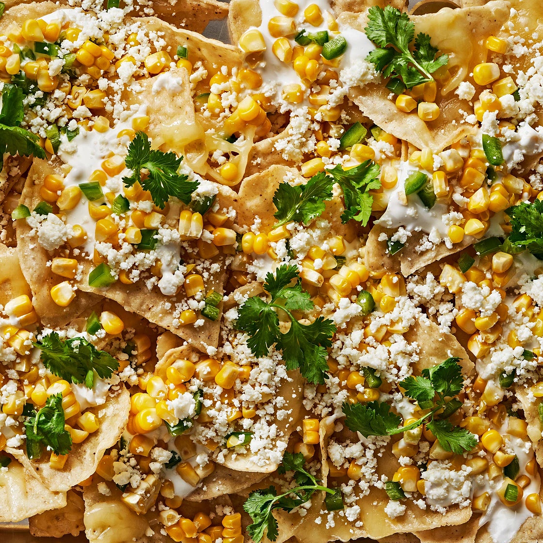 Elote (Mexican Street Corn) Nachos