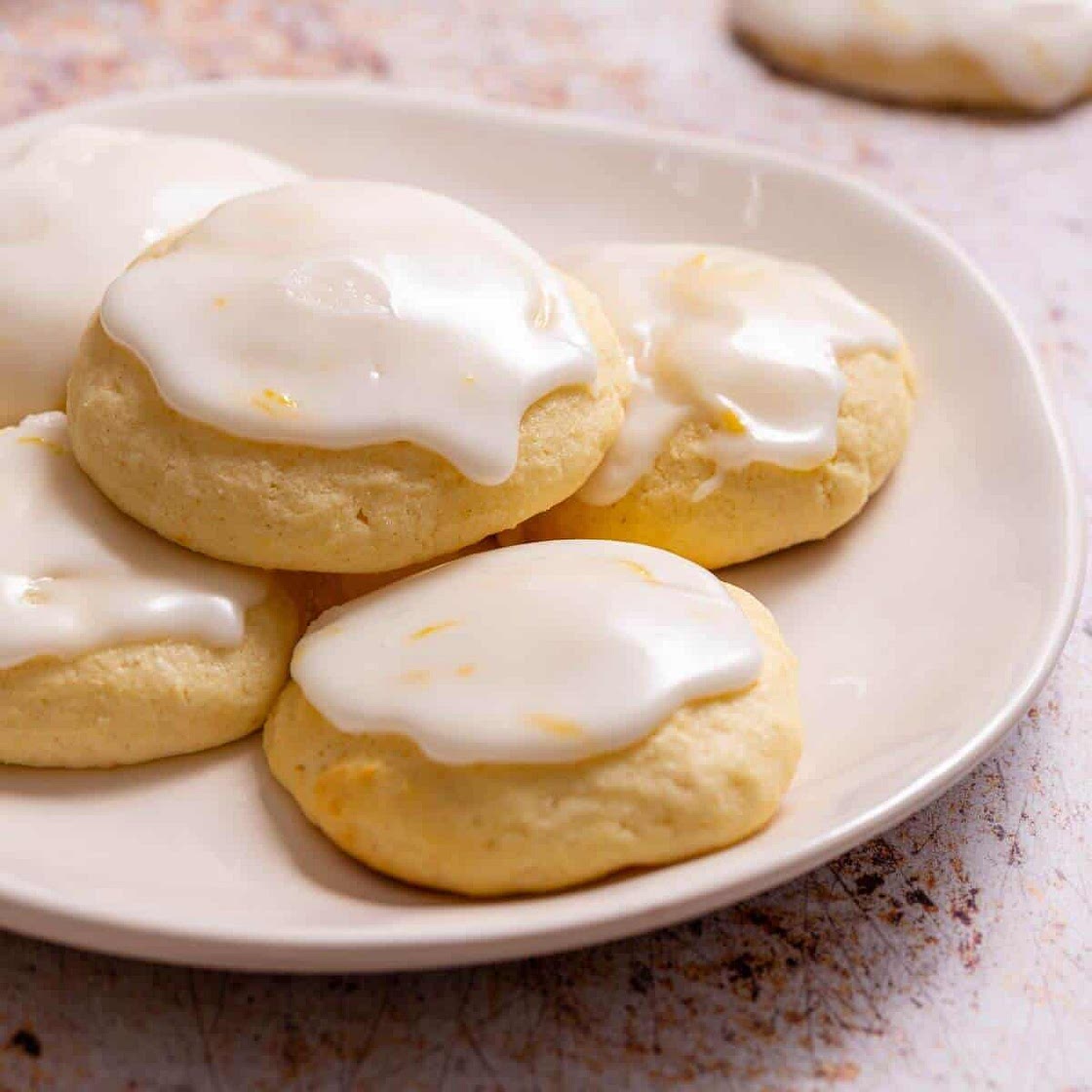 Small Batch Lemon Ricotta Cookies