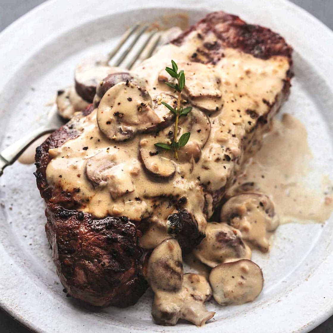 Mushroom Sauce for Steak