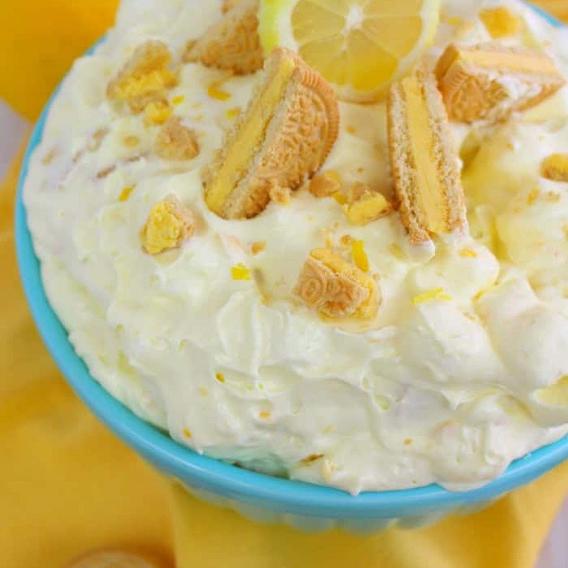 Lemon Oreo Fluff Salad