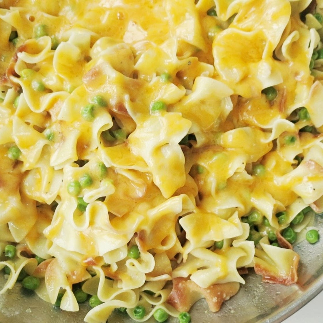 Creamy Peas and Noodles